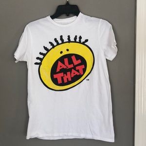 Small Vintage “all that” graphic tee